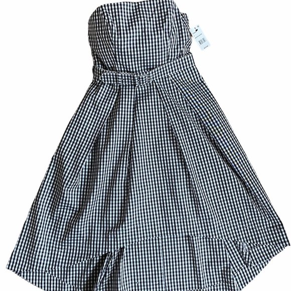 Shoshanna Dresses & Skirts - Shoshanna Black/White Strapless  Dress 4 NWT